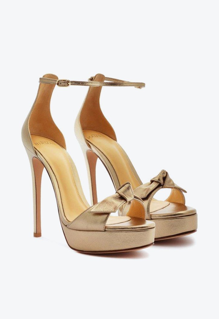 Clarita Stiletto Platform Marrone