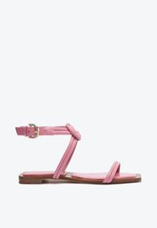 Vicky Square Padded Flat Fresh Pink