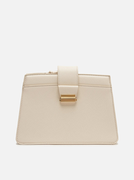 Bolsa Tiracolo Branca Arezzo Pequena Corrente