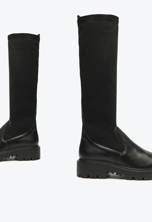 Bota Over the Knee Preta