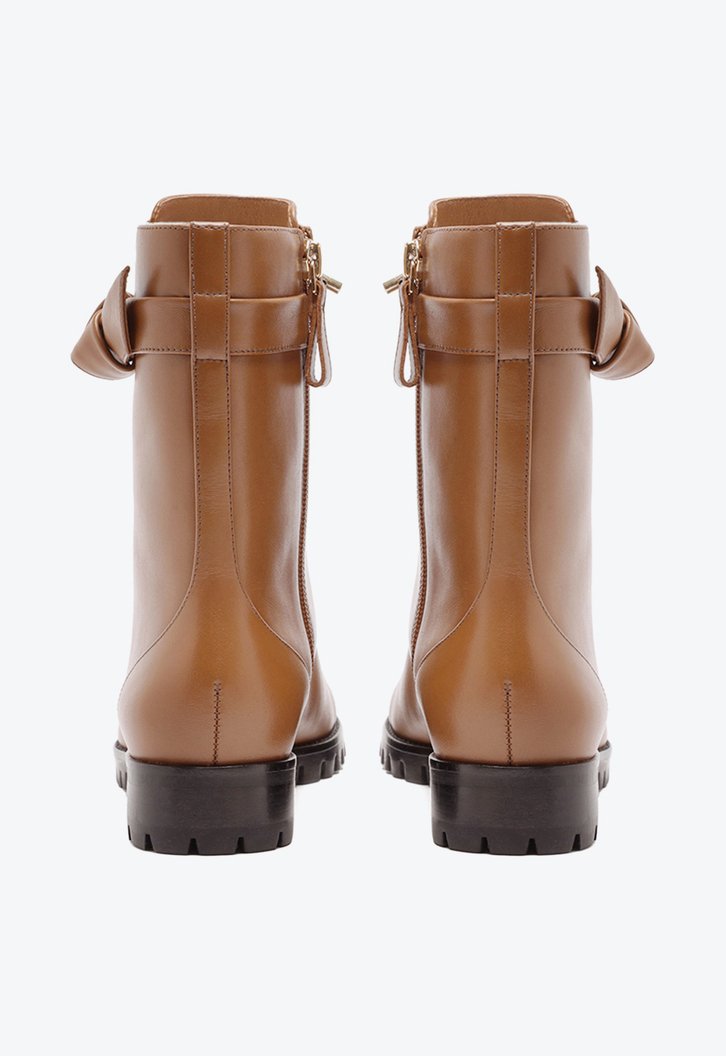 Evelyn Bootie Flat Espresso
