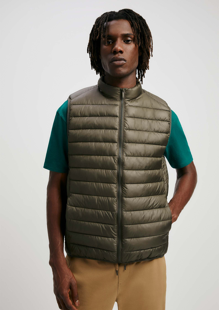 Colete Básico Verde Hering Puffer Comfort