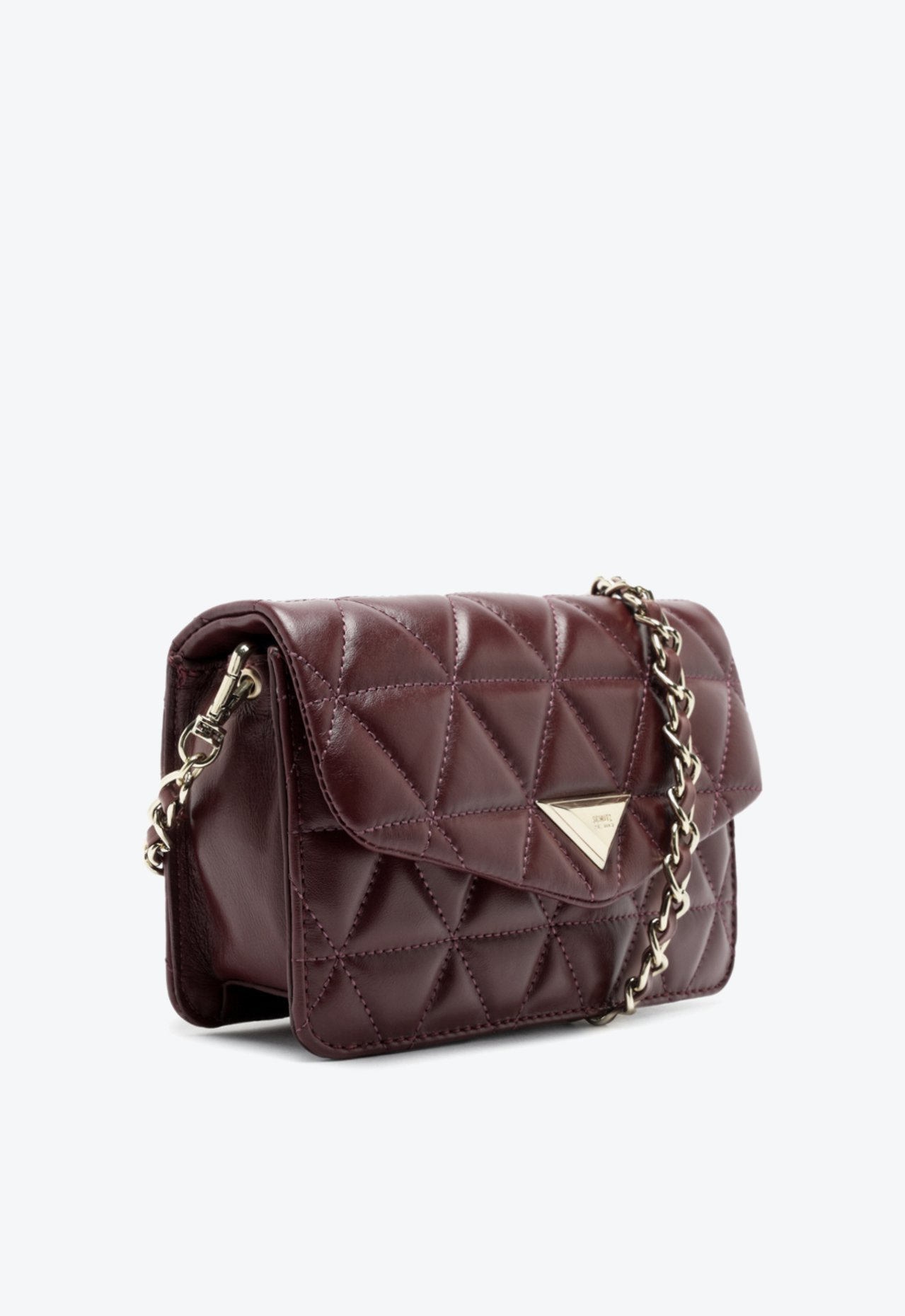 Bolsa Tiracolo Vinho Schutz Pequena 944 Matelassê | ZZ MALL