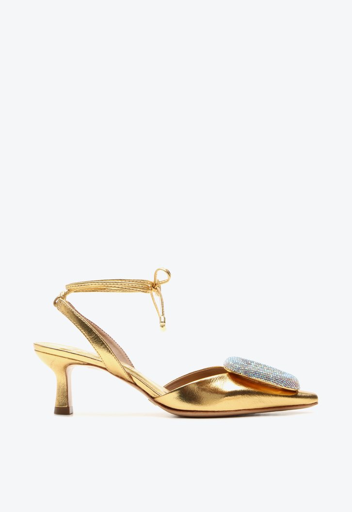 Slingback Dourado Vicenza Whitney