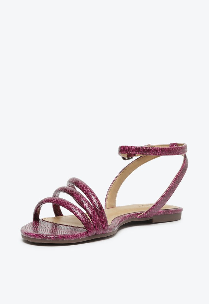 Sandália Rosa Anacapri Snake Fun