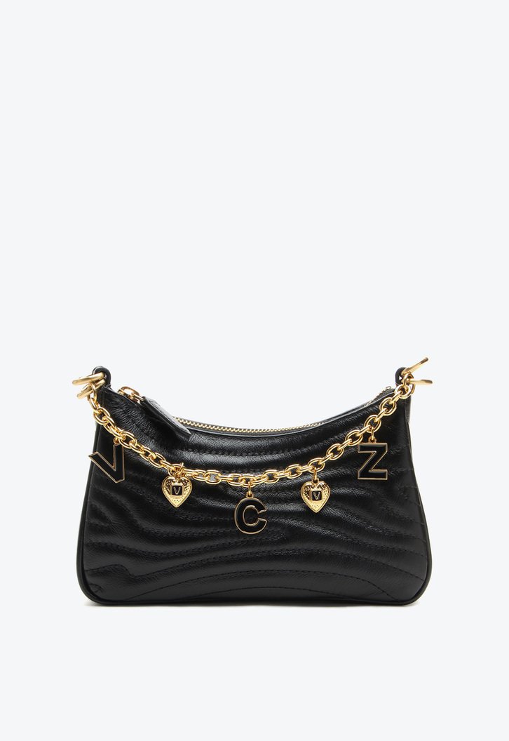 Bolsa Tiracolo Preta Vicenza Sophia Pequena