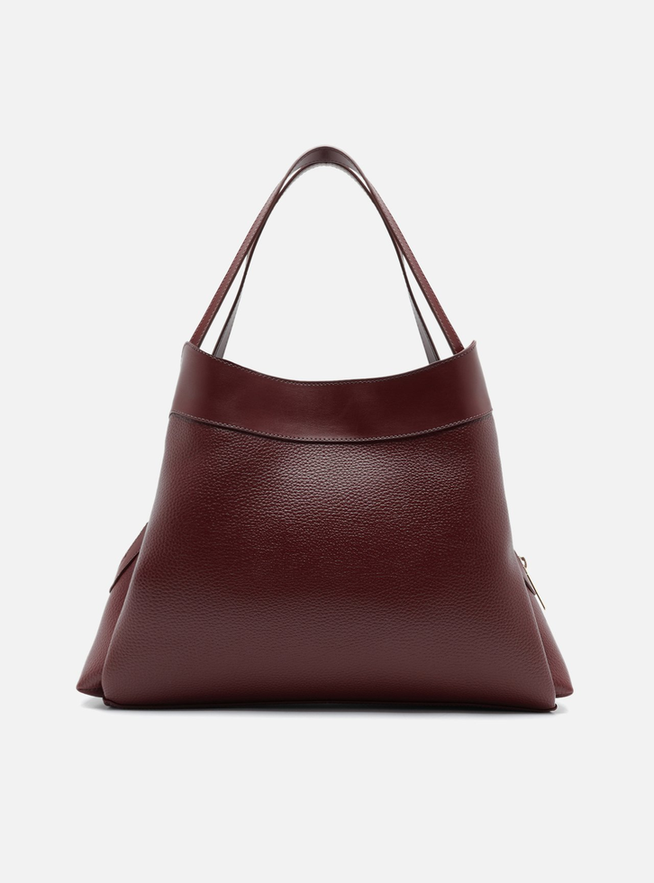 mi_chan.　0430 Bolsa Shopping Vermelha Arezzo Grande Charm Metal | ZZ MALL