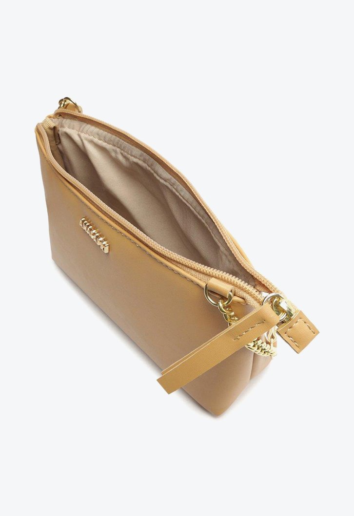 Crossbody Nude Anacapri Básica Corrente Pequena