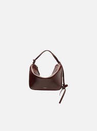 Bolsa Tiracolo Vermelha Couro Pequena Alças Mix