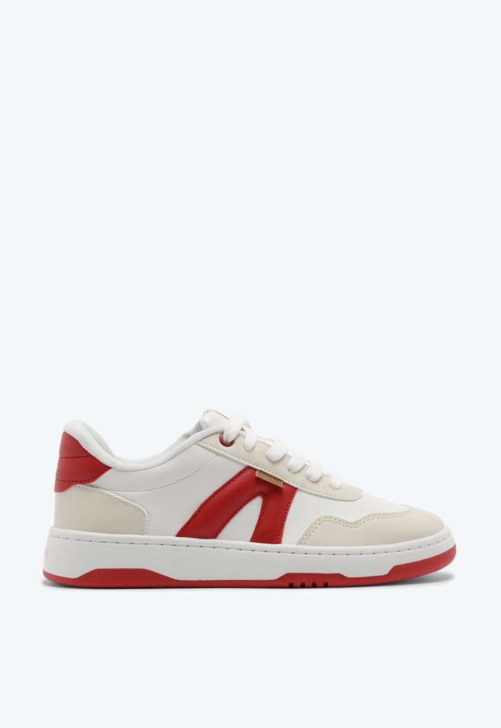 Tênis AC1119 Branco e Vermelho