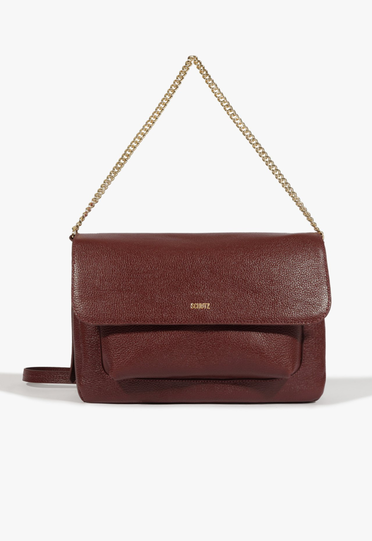 Bolsa Brooke Couro Vinho | ZZ MALL