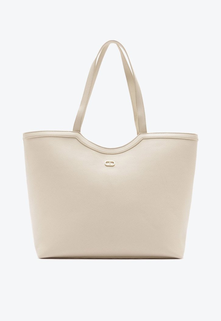 Bolsa Shopping Grande Lisa Branca