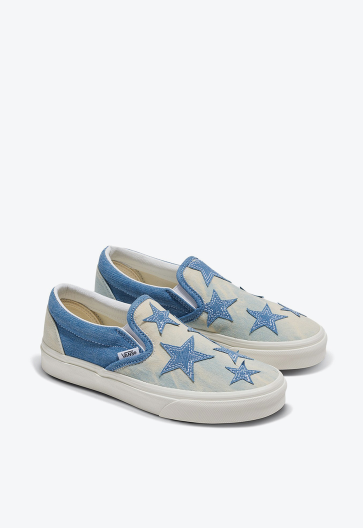 Tênis Slip-On Starry Night Denim