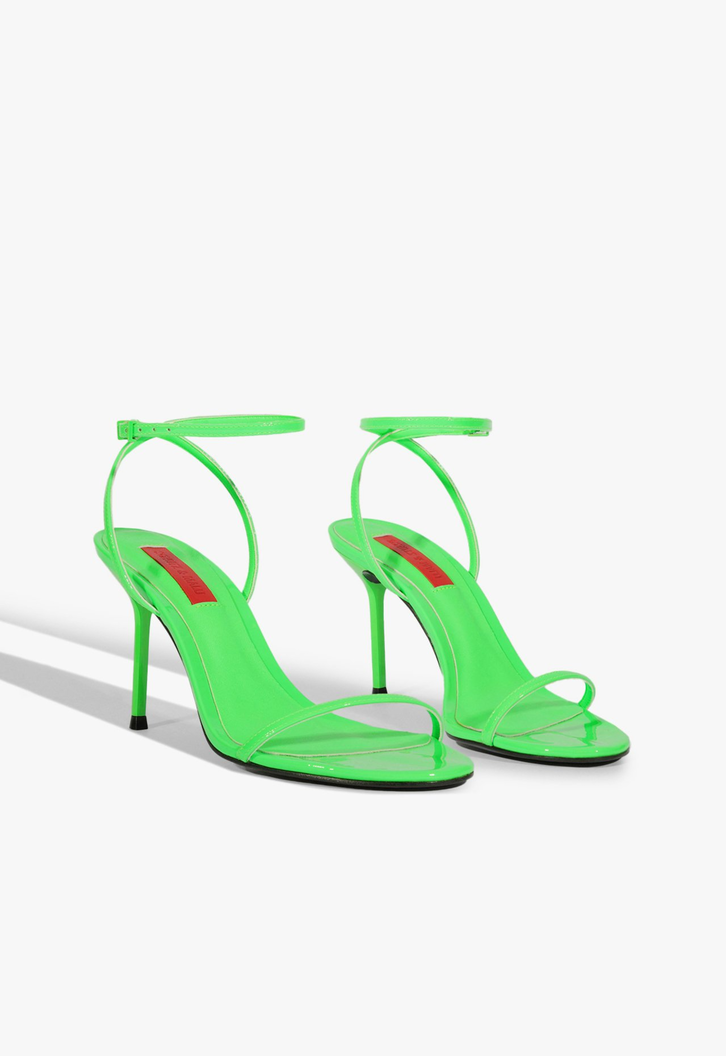 Sandália Verde Schutz Gia Mid Couro | ZZ MALL