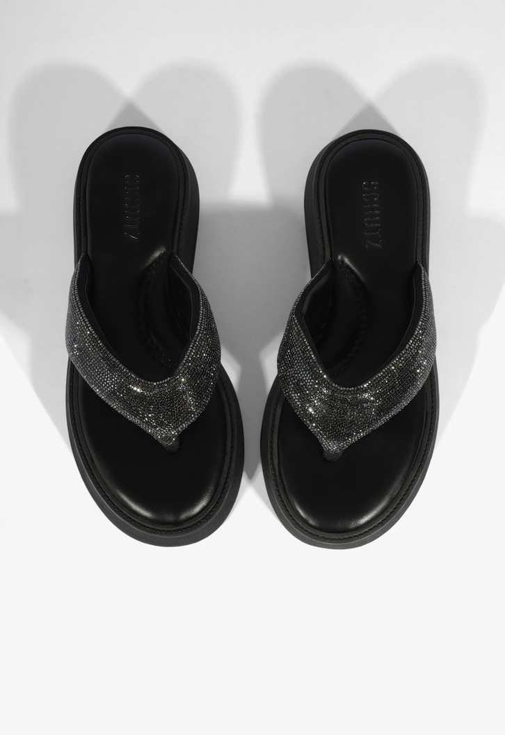 Chinelo Plataforma Pret0