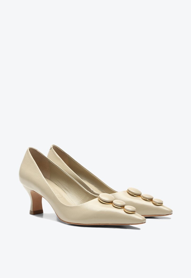 Scarpin Alicia Cinza