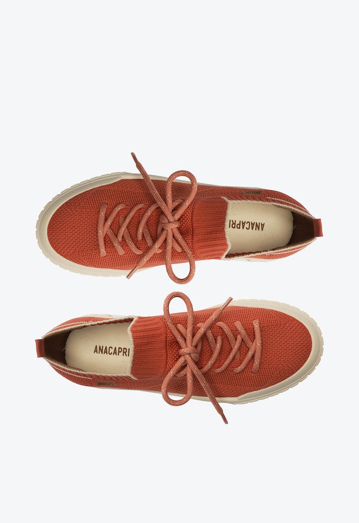 Tênis Laranja Alê Knit