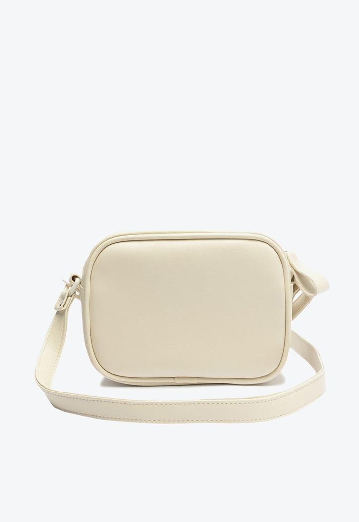 Bolsa Crossbody Branca Anacapri Corrente Monocromática Pequena