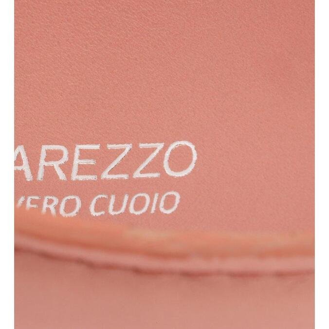 Bolsa Arezzo Tiracolo Rosé Couro Clara Pequena
