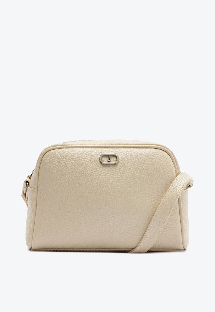 Bolsa Tiracolo Média Camera Branca