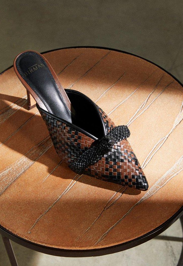 Emma Mule 85 Mocha/Black
