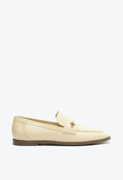 Mocassim Branco Schutz Desmond Triangle Couro