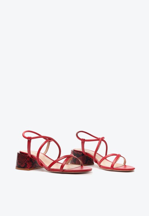 Sandália Schutz Ecower Garnet