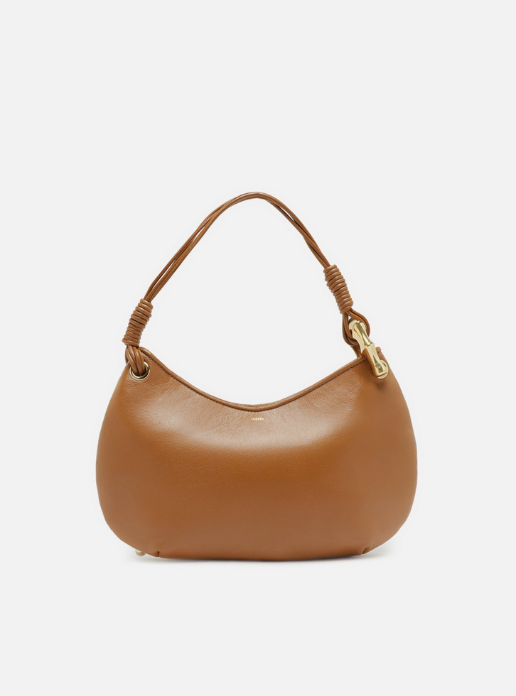 Bolsa Tiracolo Palha Natural Média Esferas