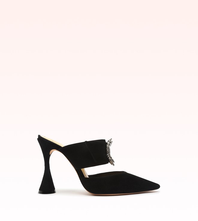 Madelina Birman Mule Hourglass Black