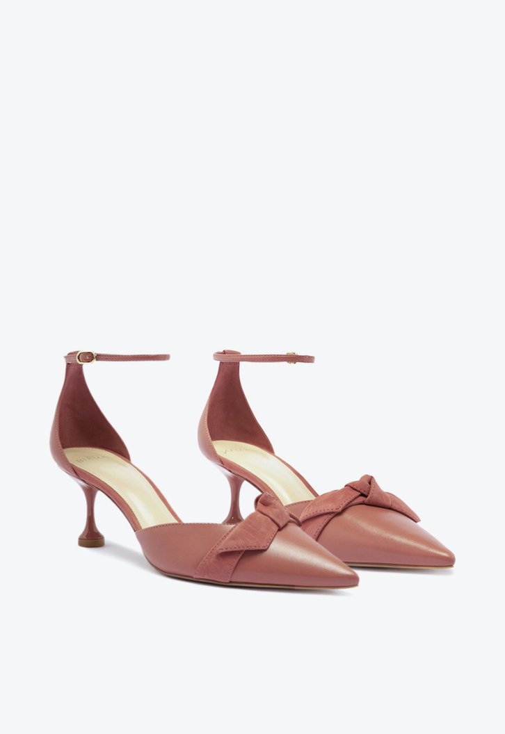 Clarita Flare Pump 60 Clay