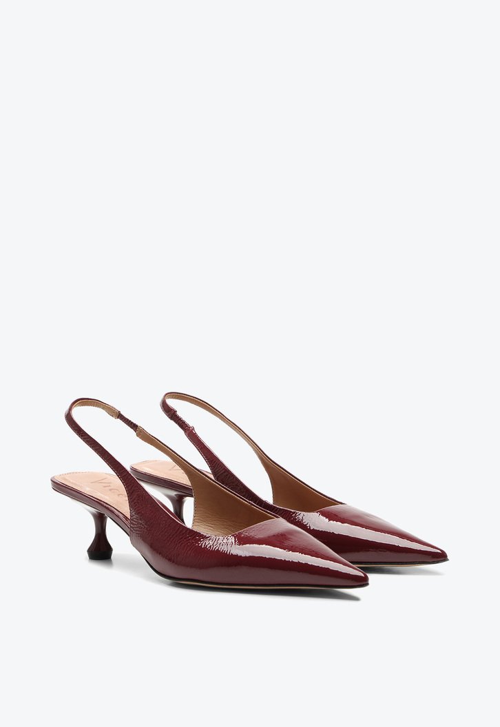 Slingback Roxo Vicenza Servia