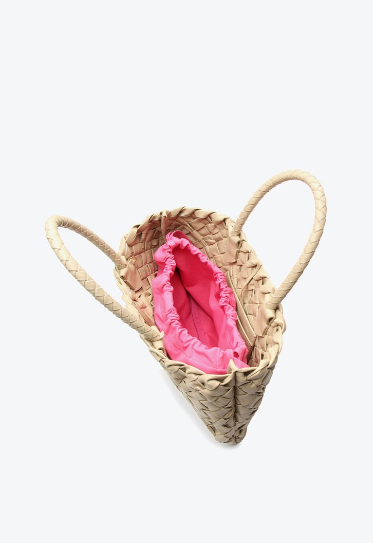 Bolsa Tote Anna Grande Bege