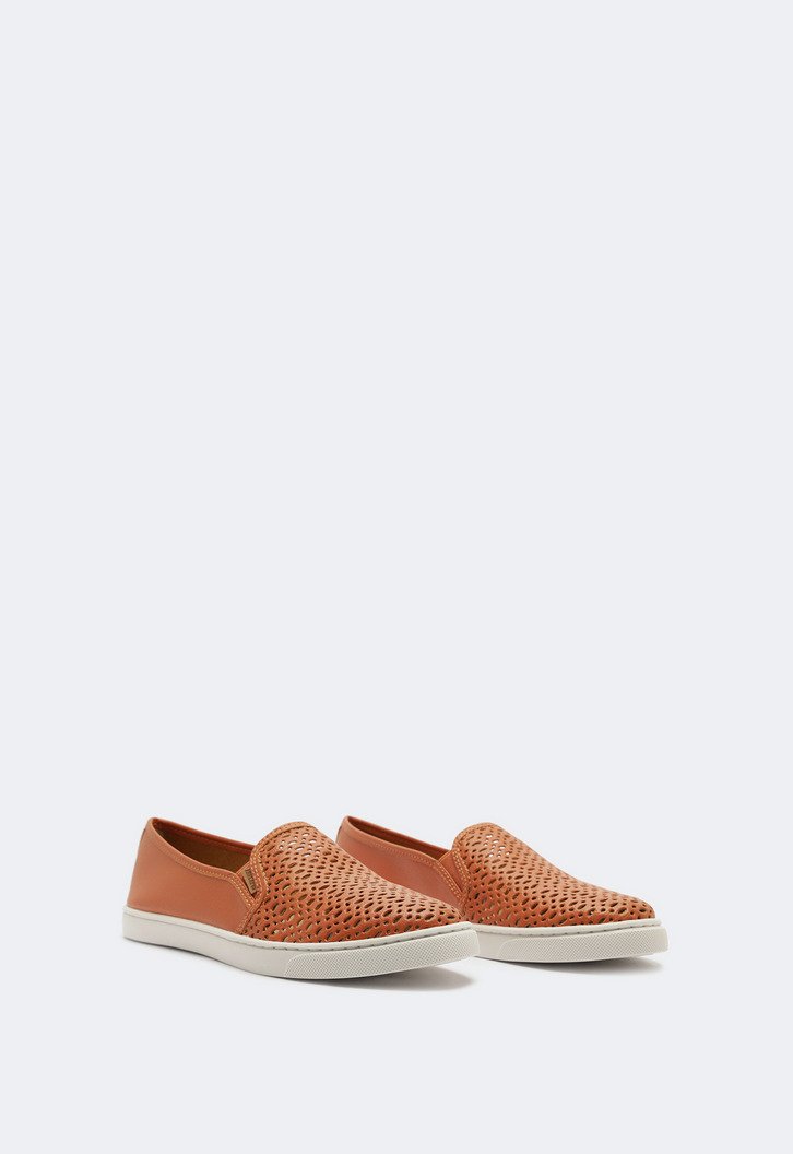 Tênis Slip On Ana Marrom