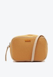 Bolsa Tiracolo Pequena Amendoa Marrom