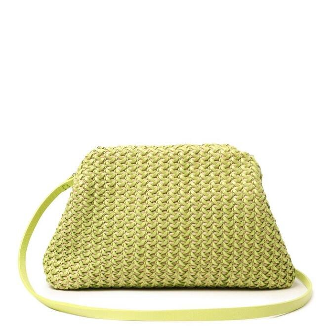 clutch verde arezzo