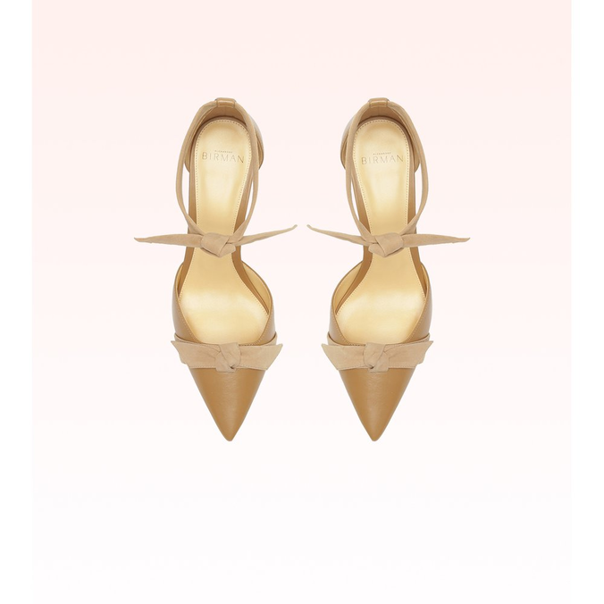 Ankle Tie Clarita Pump Nut