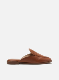 Mule Rasteira Marrom Arezzo
