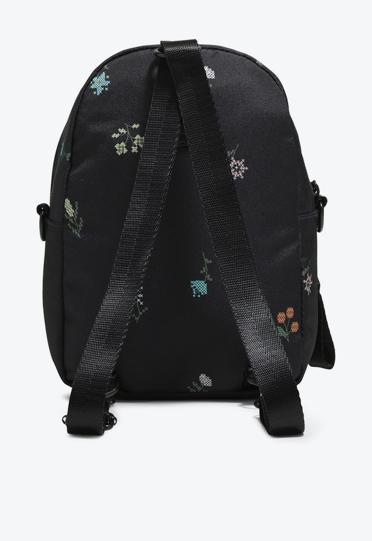 Mochila Mini Waverly Micro Ditsy Black-Rose Smoke ZZ MALL