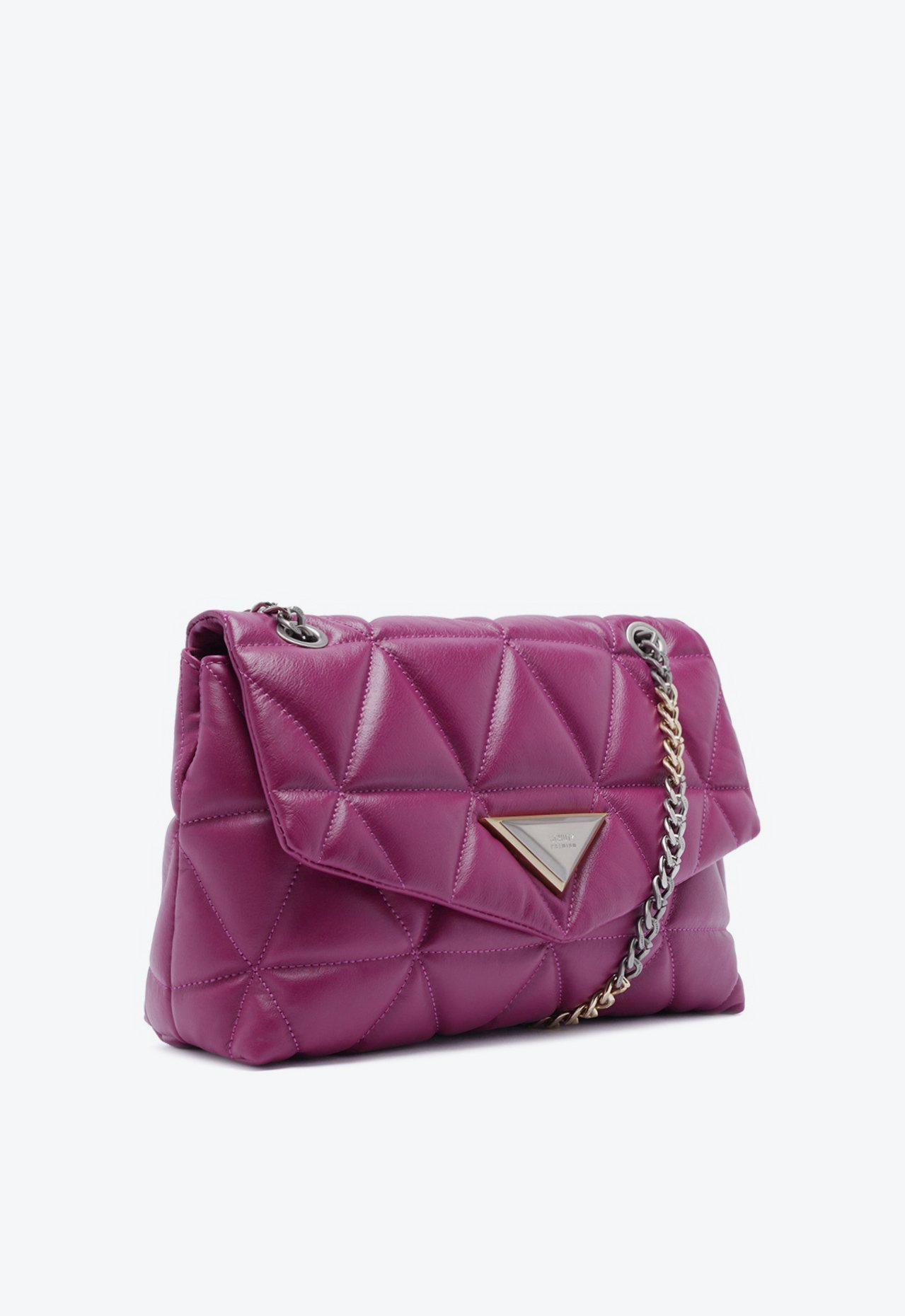 Bolsa Roxa Schutz Shoulder Couro Matelassê | ZZ MALL