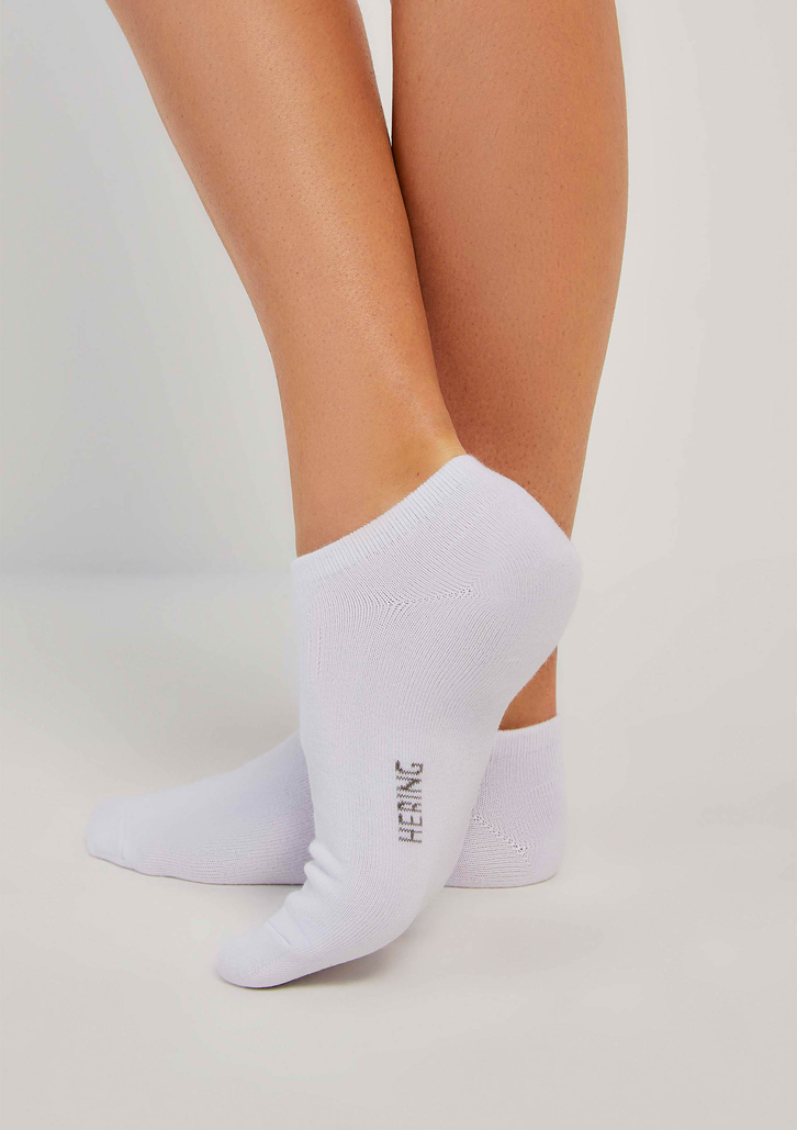 Kit 5 Pares De Meias Brancas Hering Soquete