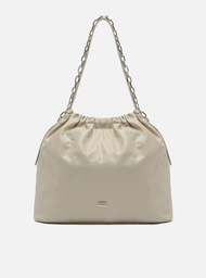 Bolsa Hobo Branca Grande