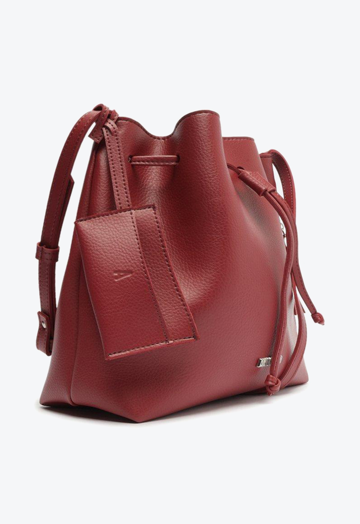 Bolsa Bucket Cartão Roxa Anacapri Porta Média