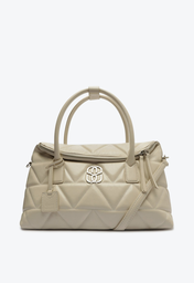 Bolsa Tote Branca Schutz Maxi Couro