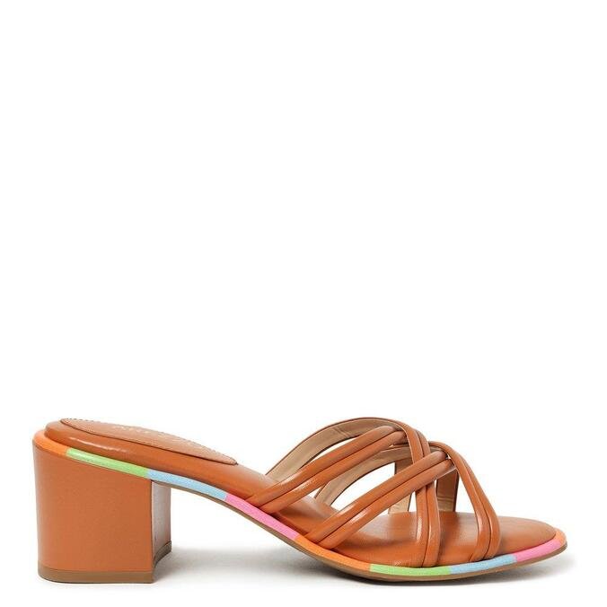 sandalia bronze arezzo