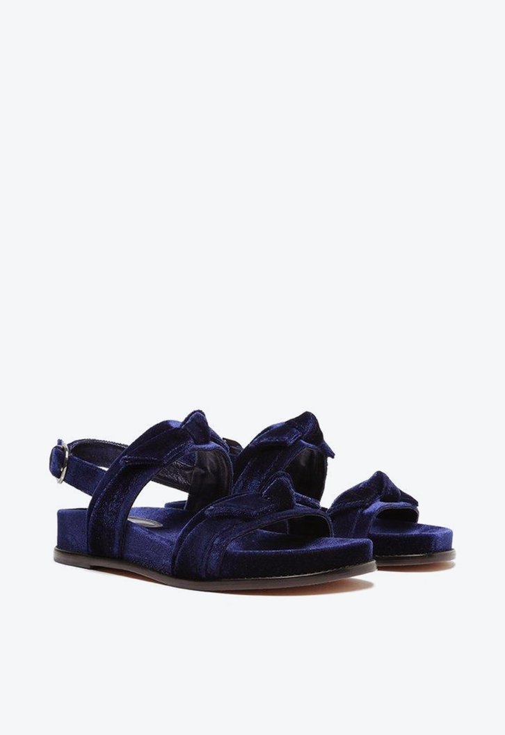 Clarita Sport Sandal Fabric Deep Cobalt