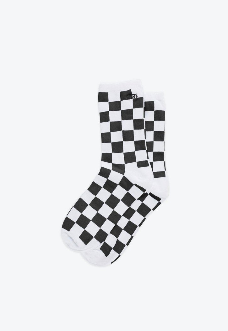 Meia Vans Ticker Sock 36/39 Black Checkerboard
