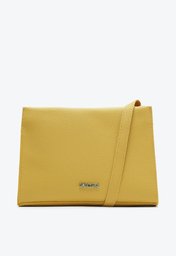 Crossbody Amarela Anacapri Básica Quadrada