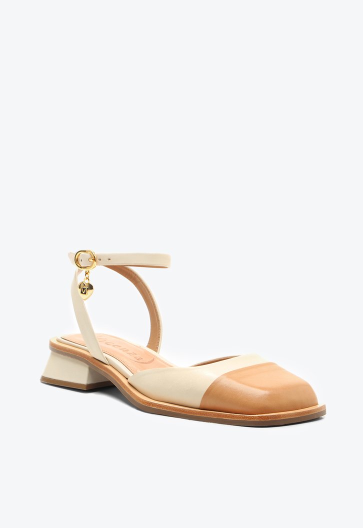 Slingback Branco Vicenza Bess