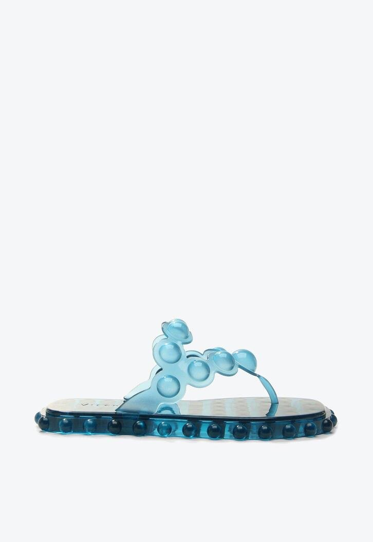 Flat Bubble Glow Azul