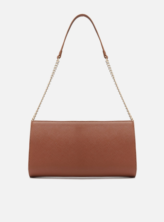 Bolsa Marrom Média Tiracolo Corrente